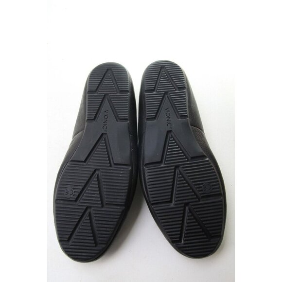 Vionic Tompkin Leather Loafer Slipper Shoe Mens Black US 10.5 main image 13